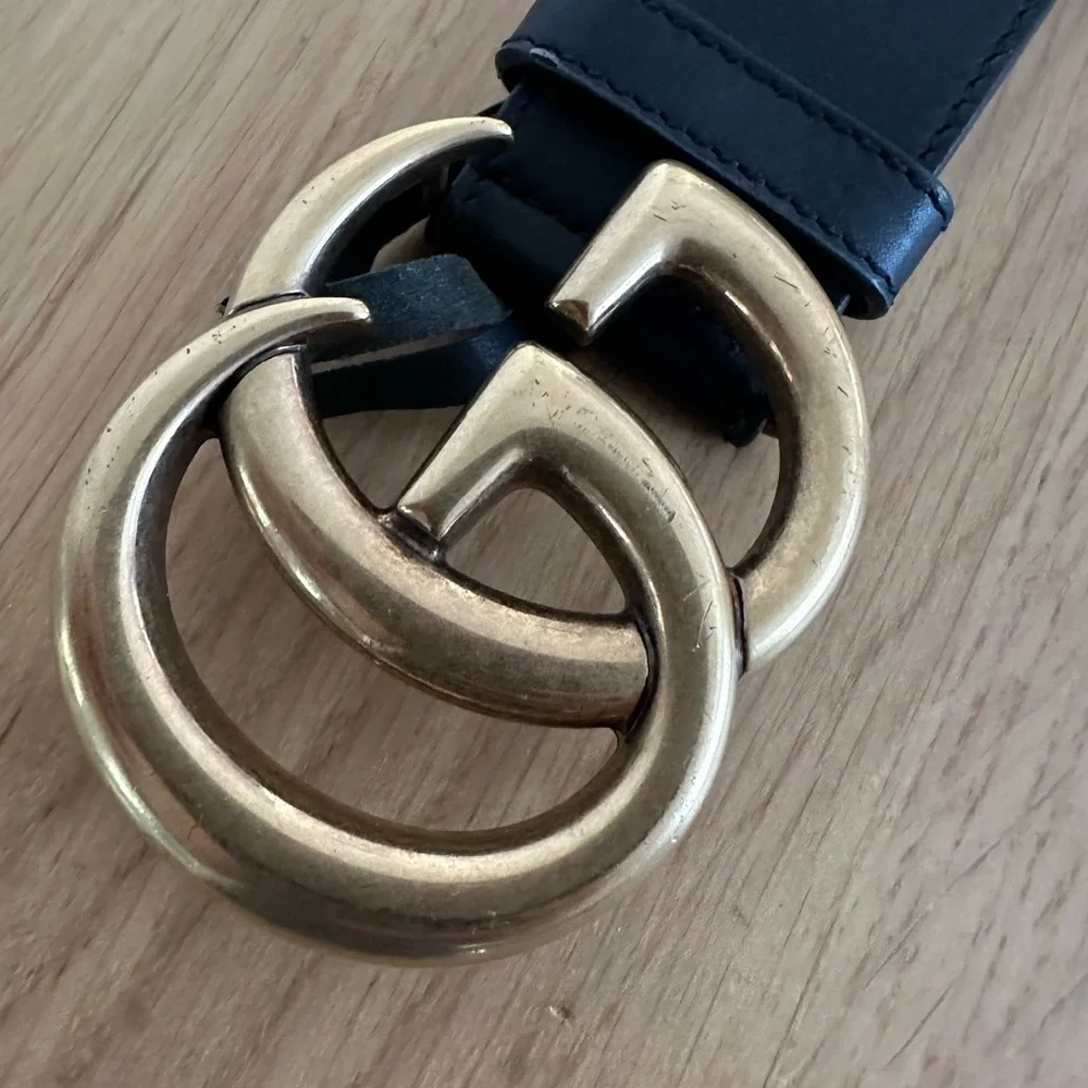Gucci Big Logo Buckle Belt - Picture 6 of 9
